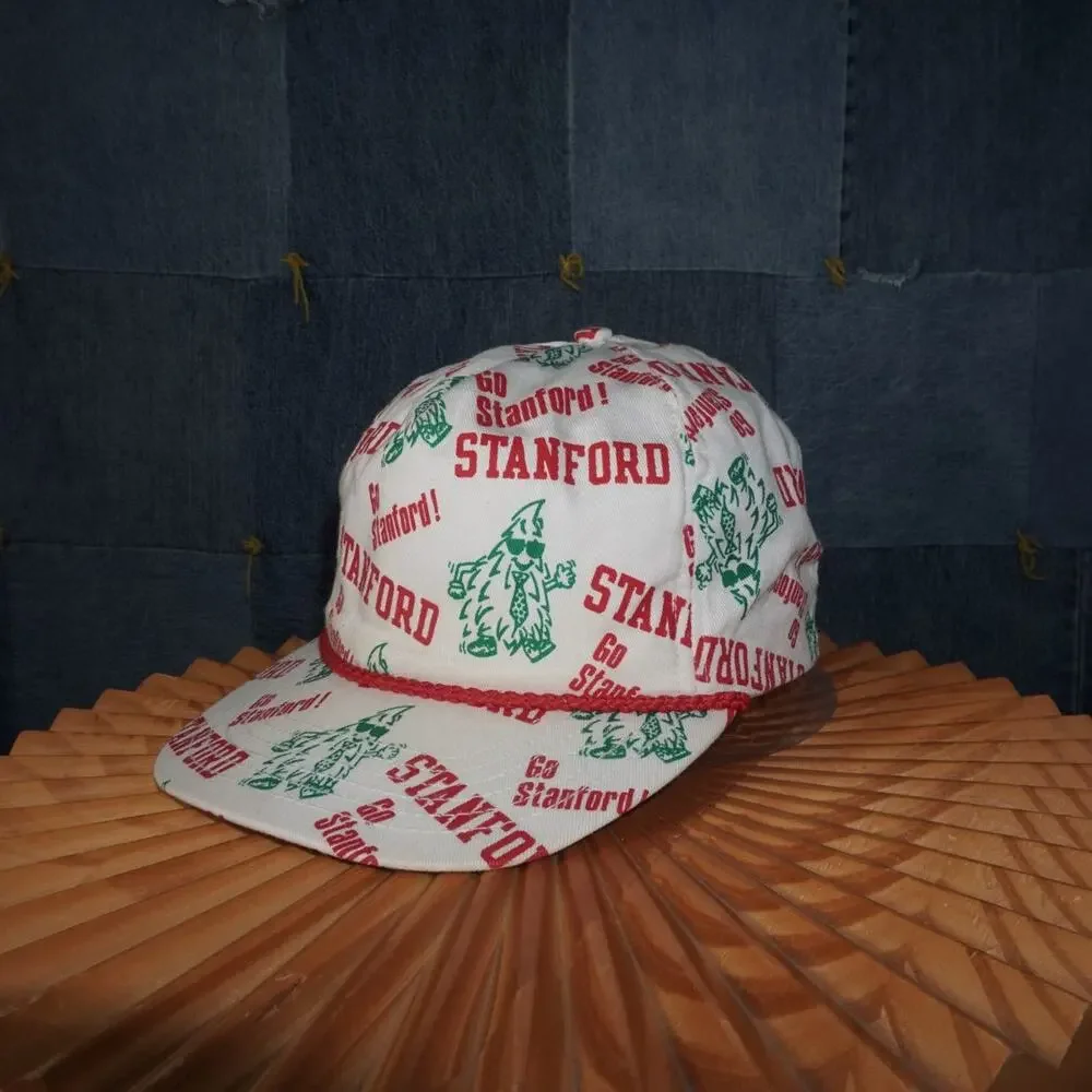 OSFA - Vintage Y2K American Vintage Hats stanford aop